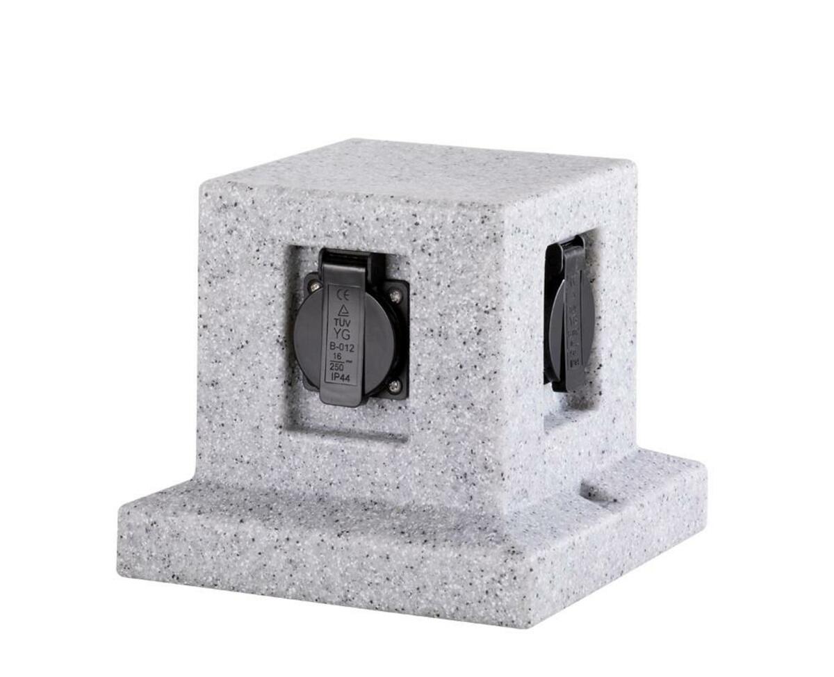 Bild 1 von Gartensteckdose Garden Socket in Grau, Grau