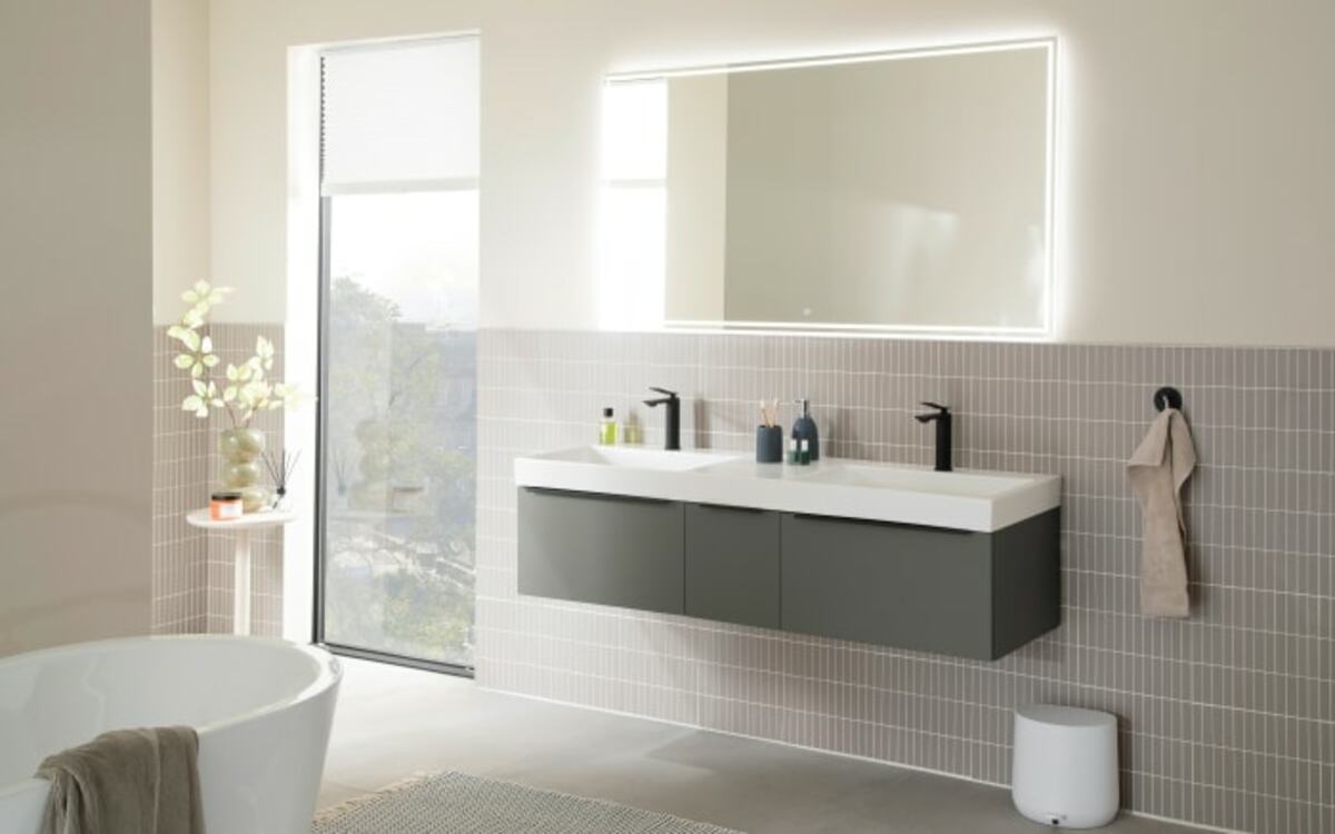 Bild 4 von Waschtischunterschrank Sydney 153, betongrün