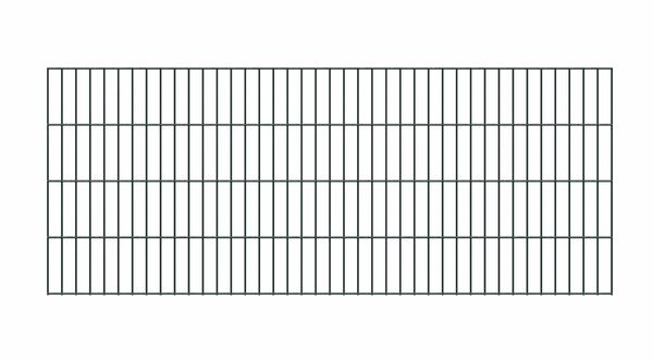 Bild 1 von Alberts Doppelstab-Gittermatte 2 m 80 hoch cm, Typ 6/5/6 anthrazit