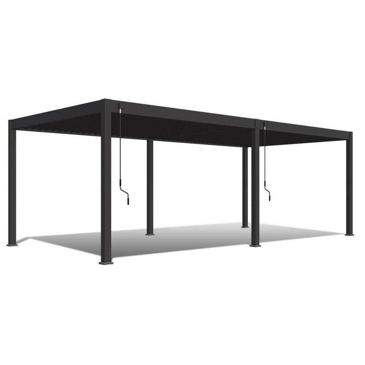 Bild 1 von Pavillon, Metall, 720x255x360 cm, wetterbeständig, UV-beständig, Sonnen- & Sichtschutz, Pavillons