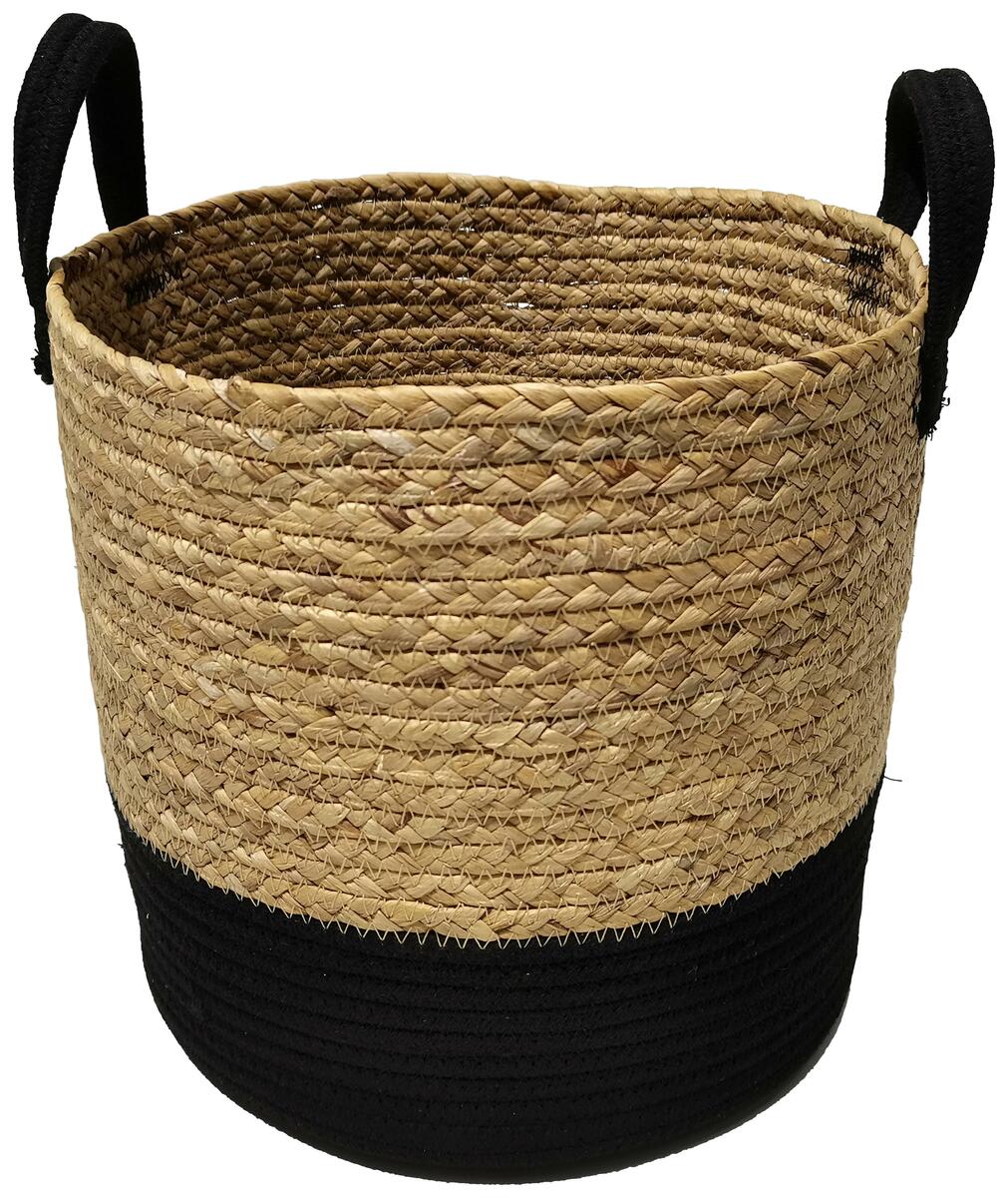Bild 1 von Korb Dalia in Natur/Schwarz, Naturfarben, Schwarz
