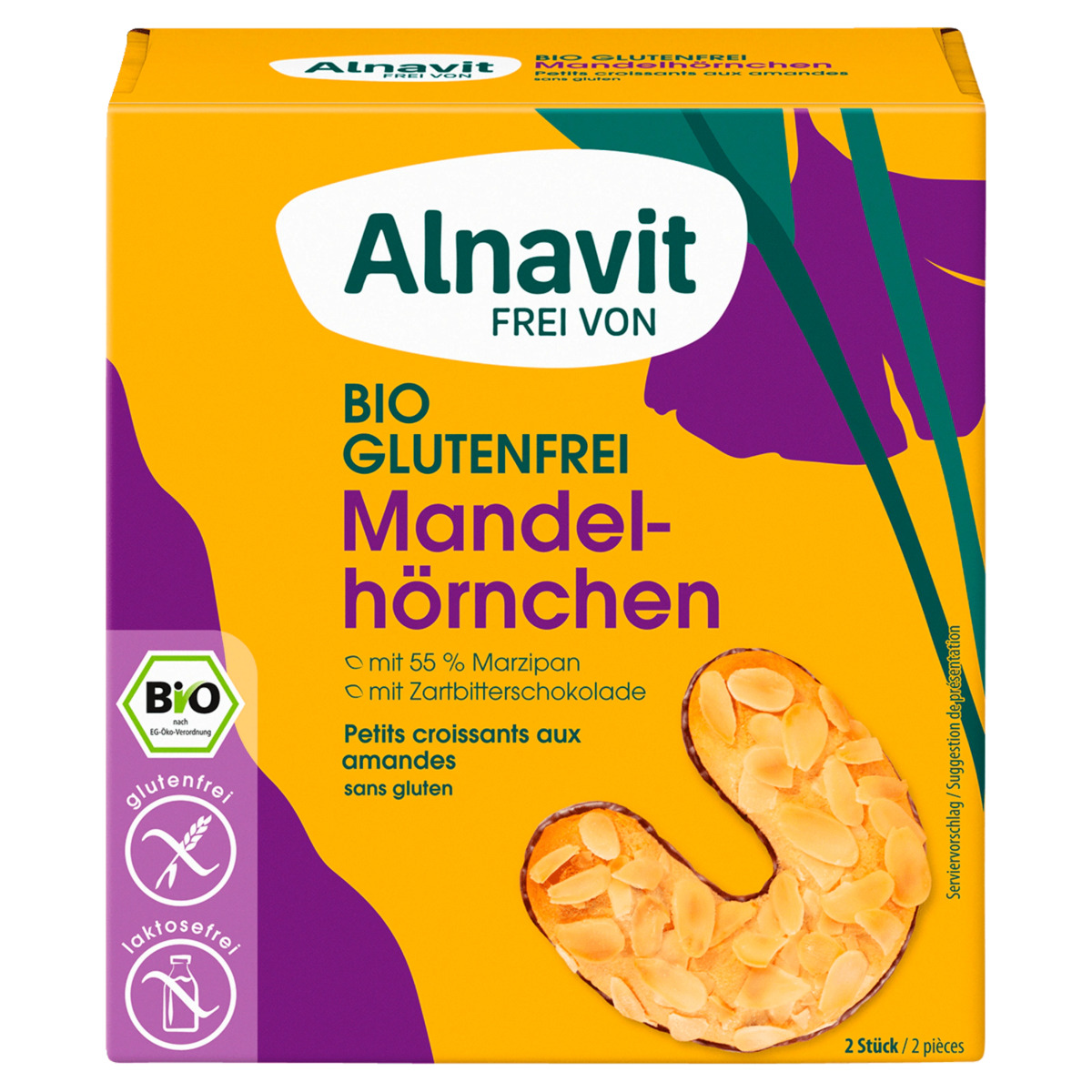 Bild 1 von Alnavit Bio Mandelhörnchen 150g