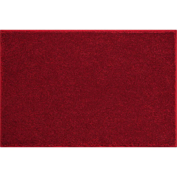 Bild 1 von Grund Bidet-Vorleger Concordia, Rot, Textil, Ornament, rechteckig, 50x60 cm, Oeko-Tex® Standard 100, Made in Europe, rutschfest, Badtextilien, Badematten