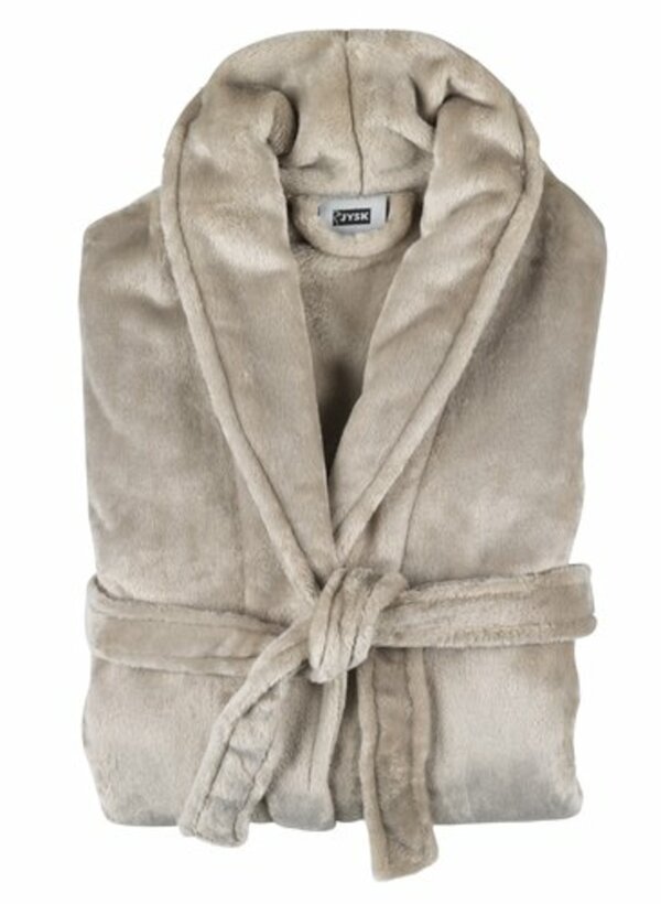 Bild 2 von Bademantel LERUM S/M taupe