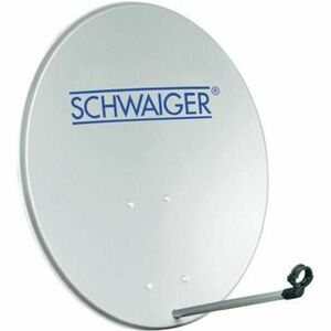 SCHWAIGER Aluminium Offset Antenne 73 cm hellgrau Ø 73 cm 0697203174