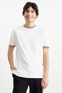 C&A T-Shirt, Weiß, Größe: S