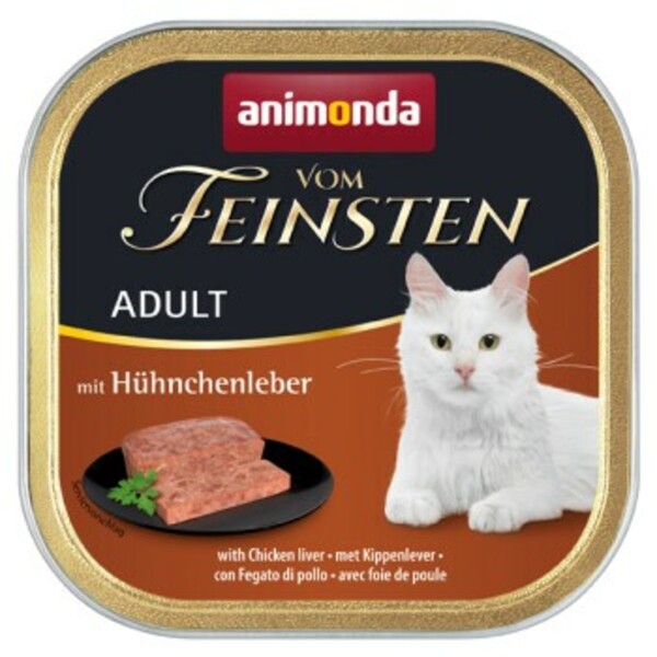 Bild 1 von animonda Vom Feinsten Adult Hühnerleber 32x100 g