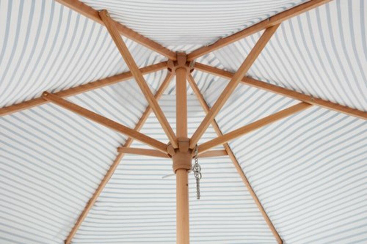 Bild 2 von Sonnenschirm SMYGEHUK Ø200 natur/blau