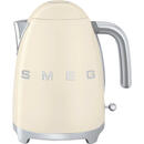 Bild 1 von Smeg Wasserkocher 50´s Style, Creme, Chrom, Metall, Kunststoff, 1,7 L, 22.3x24.8x17.1 cm, kabellos, automatische Abschaltung, manuelle Trockengehschutz, Überhitzungsschutz, 360°-Sockel, Anti-Rutsc