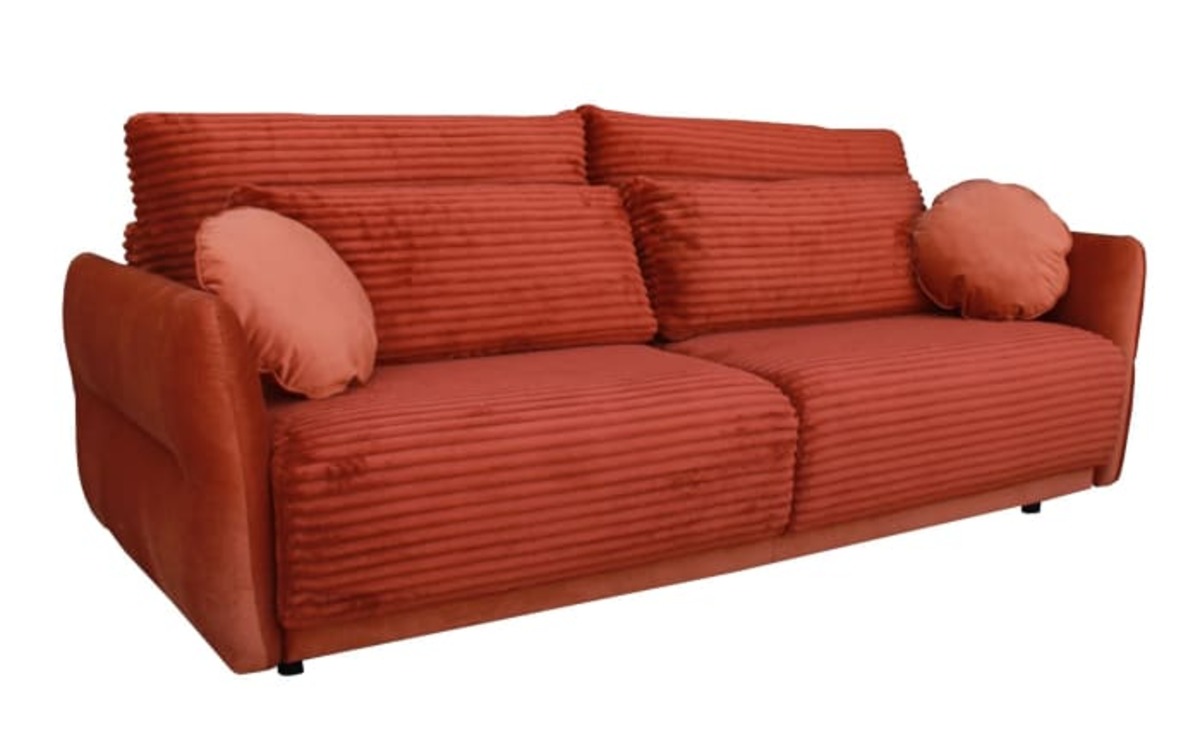 Bild 1 von Schlafsofa Palermo, terracotta, 153 x 200 cm