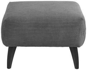Hocker Colori Grau Cord, Grau