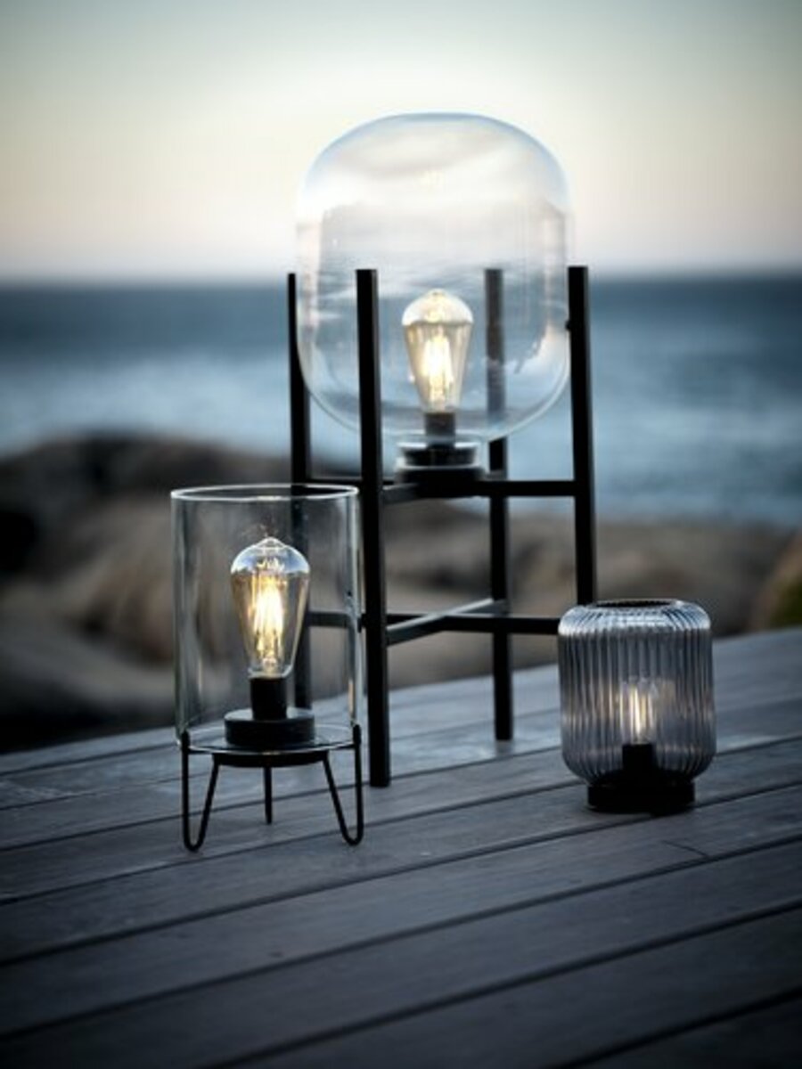 Bild 2 von Dekoleuchte ALKEKONGE Ø15xH28cm transparent