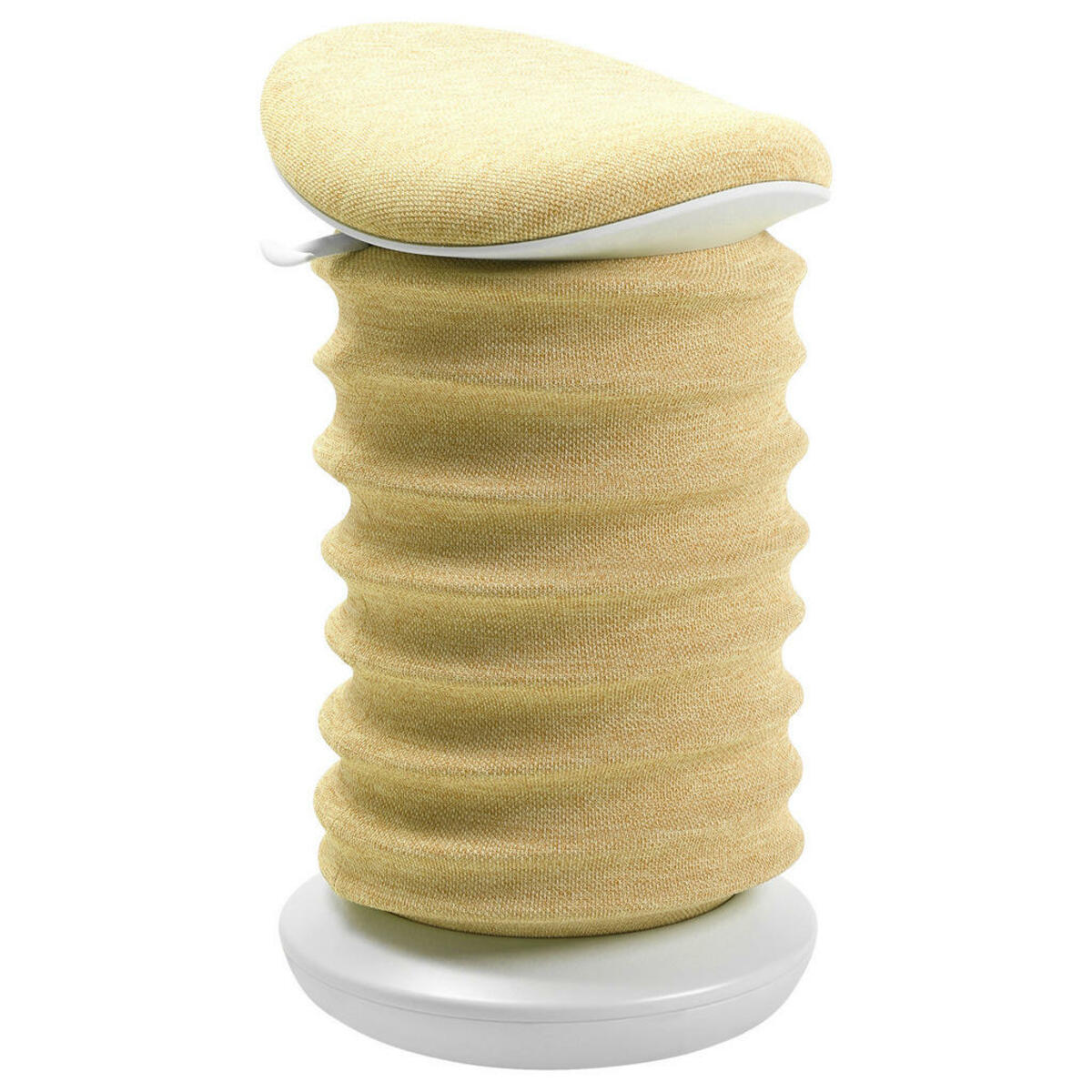 Bild 1 von Topstar Bürohocker, Gelb, Kunststoff, Textil, Uni, Bodenplatte, 37.5x53-64x36 cm, Made in Germany, Arbeitszimmer, Bürostühle, Bürohocker