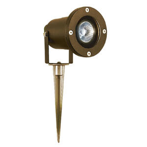 LED-AUßENLEUCHTE Spikey Outdoor, Schwarz, Metall, Glas, 10x29x13 cm, Lampen & Leuchten, Leuchtenserien