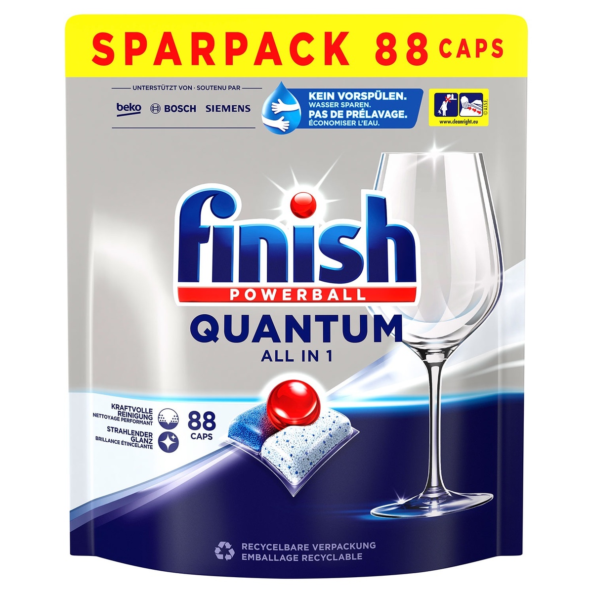 Bild 1 von FINISH Powerball Quantum All-in-1 88 Caps