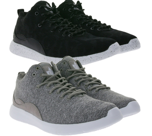 K1X | Kickz RS 93 Sneaker zeitlose Schnür-Schuhe mit Echtleder 1161-0303 Grau oder Schwarz