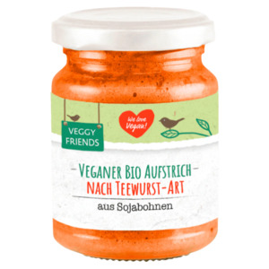 Veggy Friends Bio Vegane Teewurst 120ml