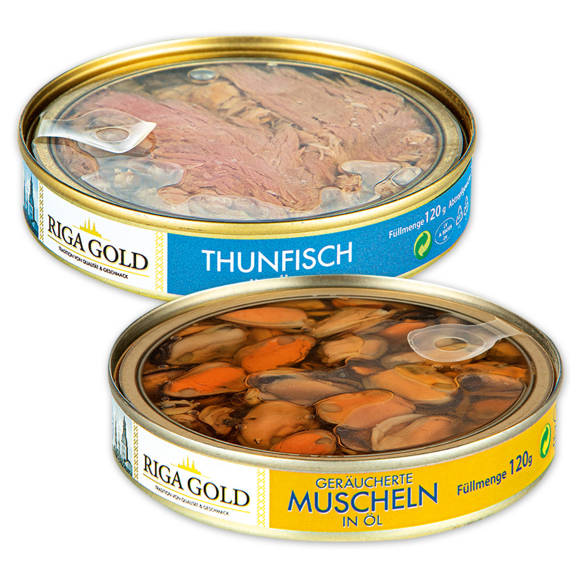 Bild 1 von Riga Gold Fischspezialität in der Dose