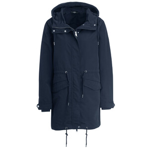 Damen Parka mit Kapuze DUNKELBLAU