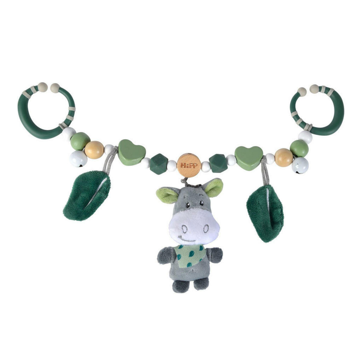 Bild 1 von Simba Greifling EH Hipp Baby, Mehrfarbig, Holz, Metall, Kunststoff, Buche, 29x14.5x4 cm, unisex, Spielzeug, Babyspielzeug, Greiflinge