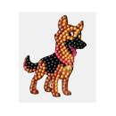 Bild 1 von Diamond Painting Crystal Art Sticker "Joyful Dog"