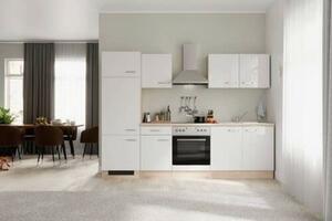 KÜCHENBLOCK VALERO G-270-2207-036, Sonoma Eiche, Weiß Hochglanz