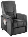 Bild 1 von Relaxsessel Harry Dunkelgrau Velours, Dunkelgrau