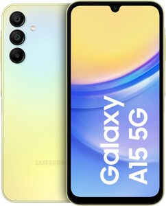 Galaxy A15 5G Smartphone gelb