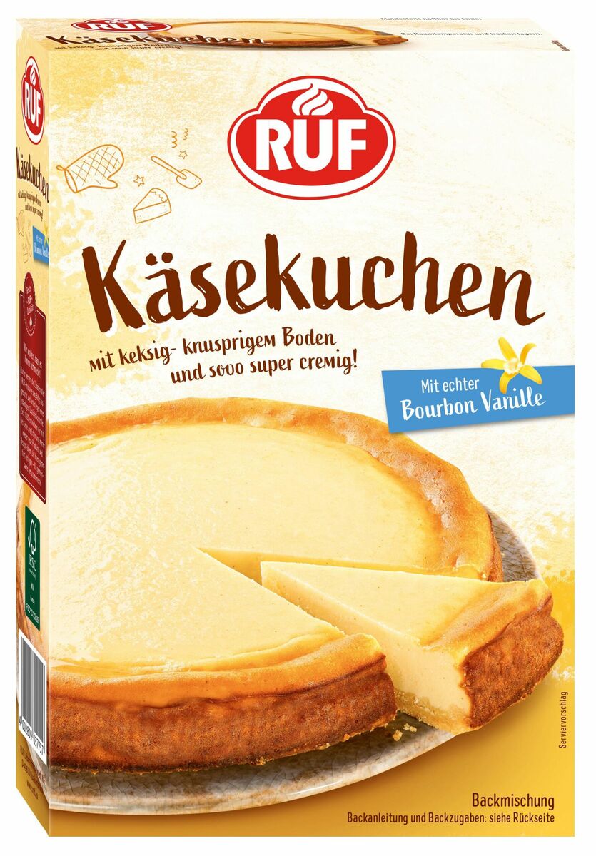 Bild 1 von RUF Backmischung Käsekuchen 570 g