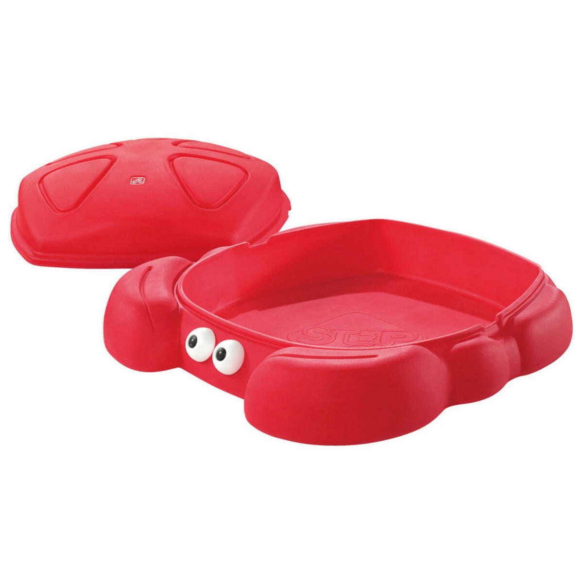 Bild 1 von Sandkasten, Rot, Kunststoff, 119.4x40.6x121 cm, unisex, EN 71, CE, hoher Rand, Spielzeug, Kinderspielzeug, Spielzeug für Draußen