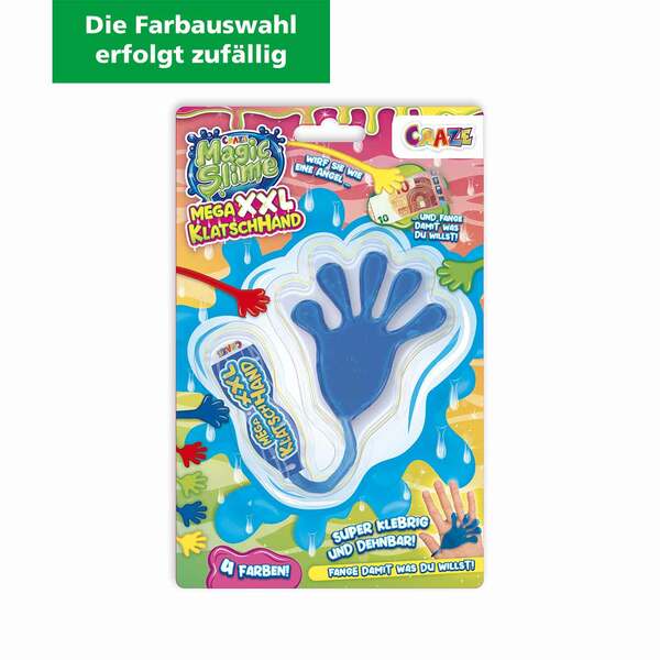 Bild 1 von Magic Slime Mega XXL Klatschhand mit Griff (Farbauswahl erfolgt zufällig)