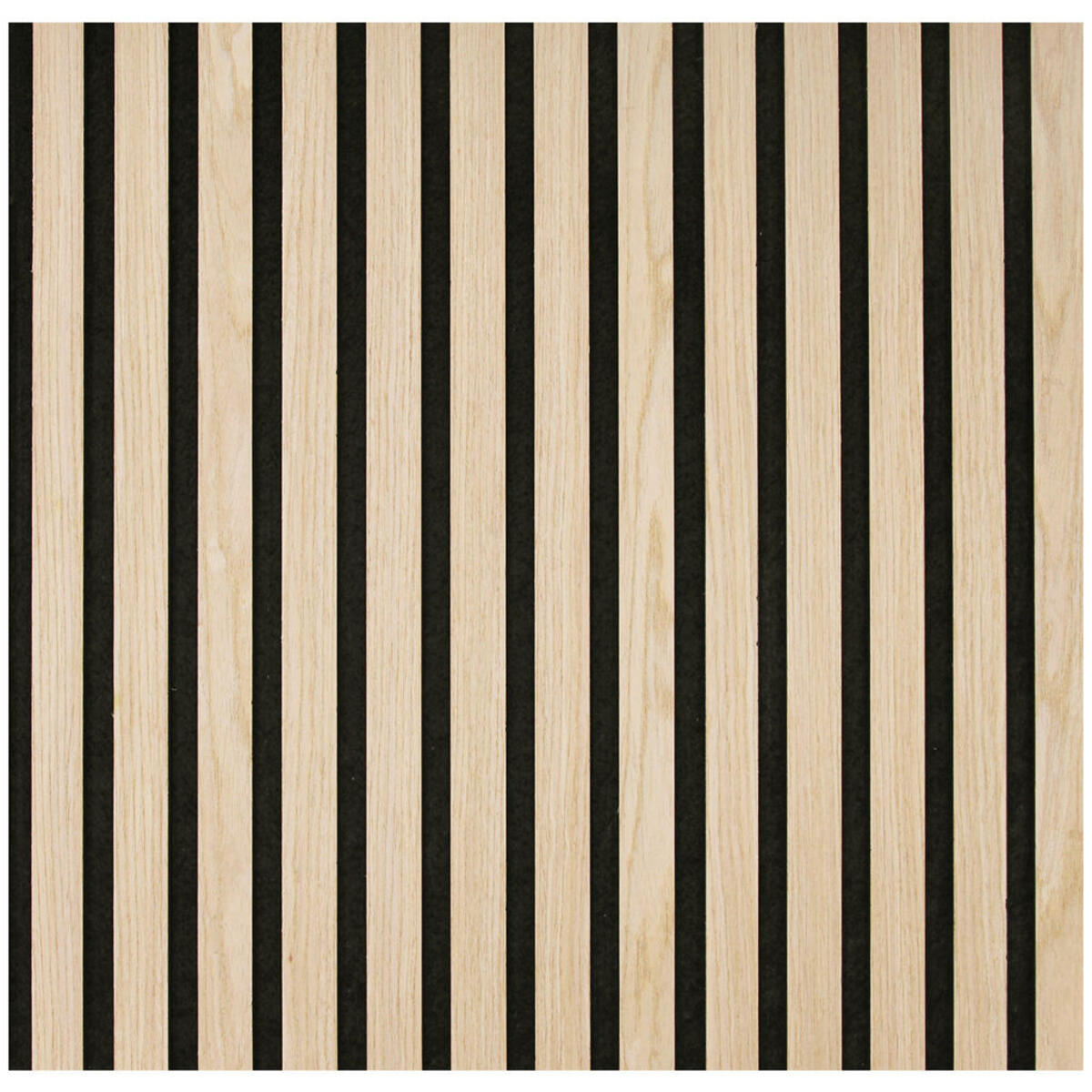 Bild 1 von Akustikpaneel, Eiche, 52x52 cm, Fsc, Montage ohne Bohren, Bilder, Dekopaneele