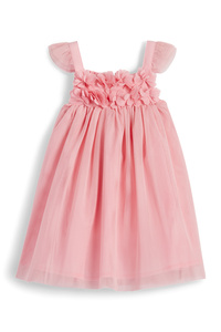 C&A Baby-Kleid-gefüttert, Pink, Größe: 62