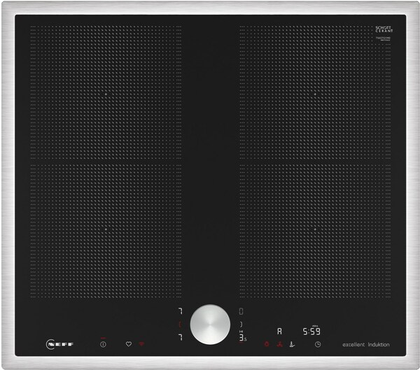 Bild 1 von T56STQ1M0 Autark-Induktionskochfeld edelstahl/schwarz