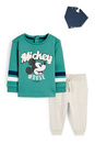 Bild 1 von C&A Micky Maus-Baby-Outfit-3 teilig, Grün, Größe: 62