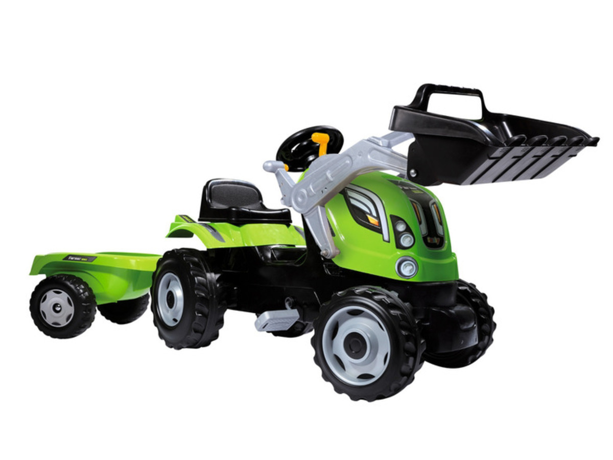 Bild 1 von SMOBY Trettraktor »Farmer Max«, mit Anhänger und Schaufellader