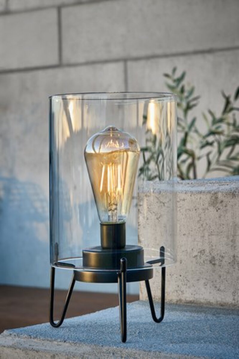 Bild 3 von Dekoleuchte ALKEKONGE Ø15xH28cm transparent