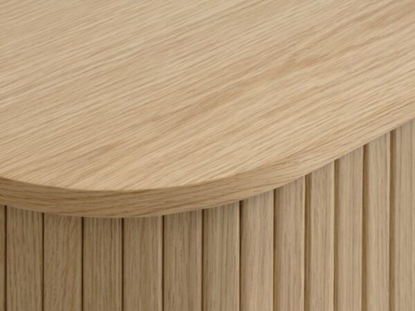 Bild 2 von Anrichte LYNGVIG 160 cm 2 Rollladen-Schiebetüren Eiche natur