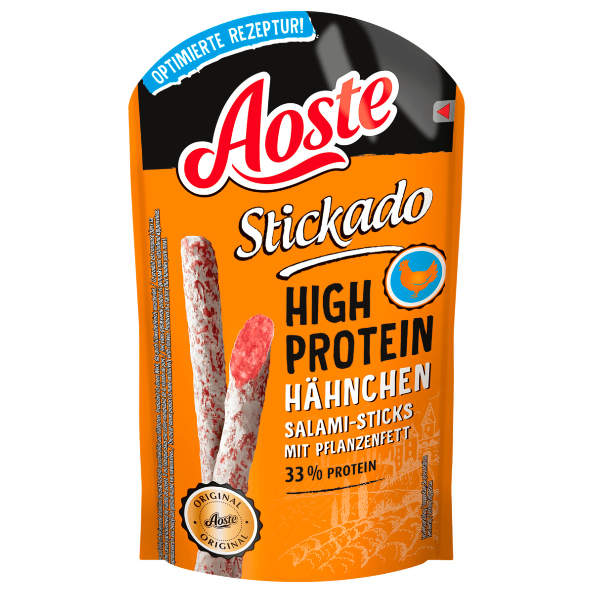 Bild 1 von Aoste Stickado High Protein Hähnchen 60g