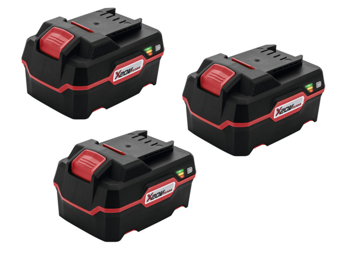 Bild 1 von PARKSIDE® 20 V Akku »PAP 20 B3«, 4 Ah, 3er Set