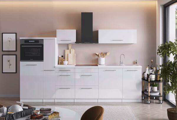 Bild 1 von KÜCHENBLOCK RP310HWW44060BS, Weiß Hochglanz
