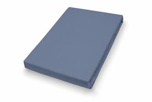 Vario Jersey-Spannbetttuch blau, 100 x 200 cm 0706200624