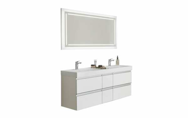 Bild 2 von Waschtischunterschrank-Set c!puro, weiß