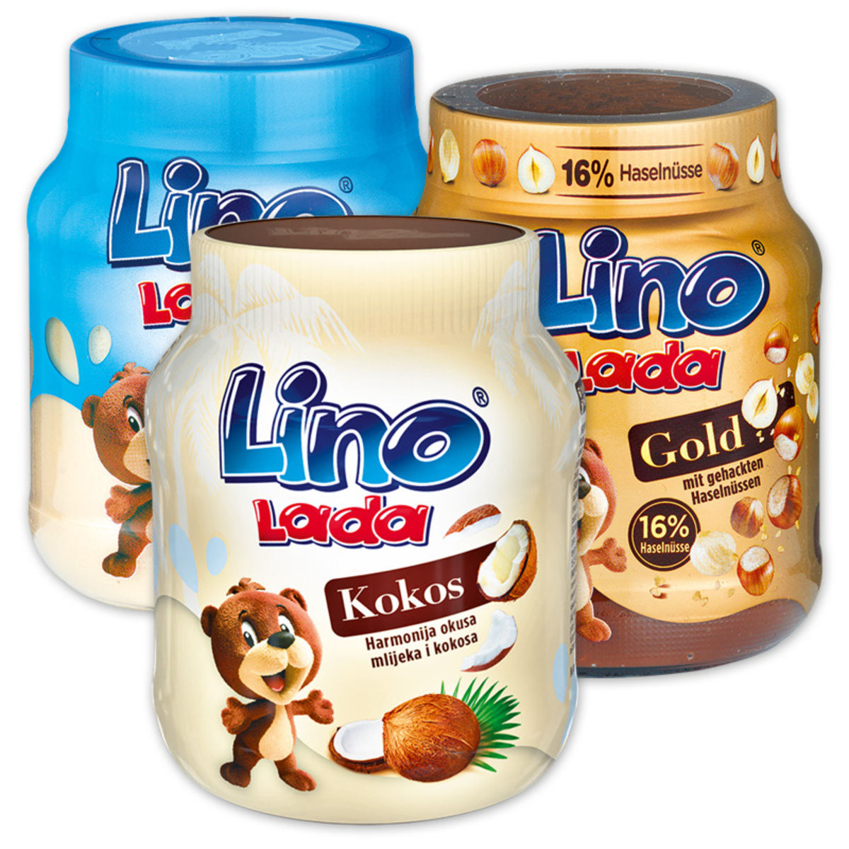 Bild 1 von Lino Lada Milch-/ Haselnusscreme