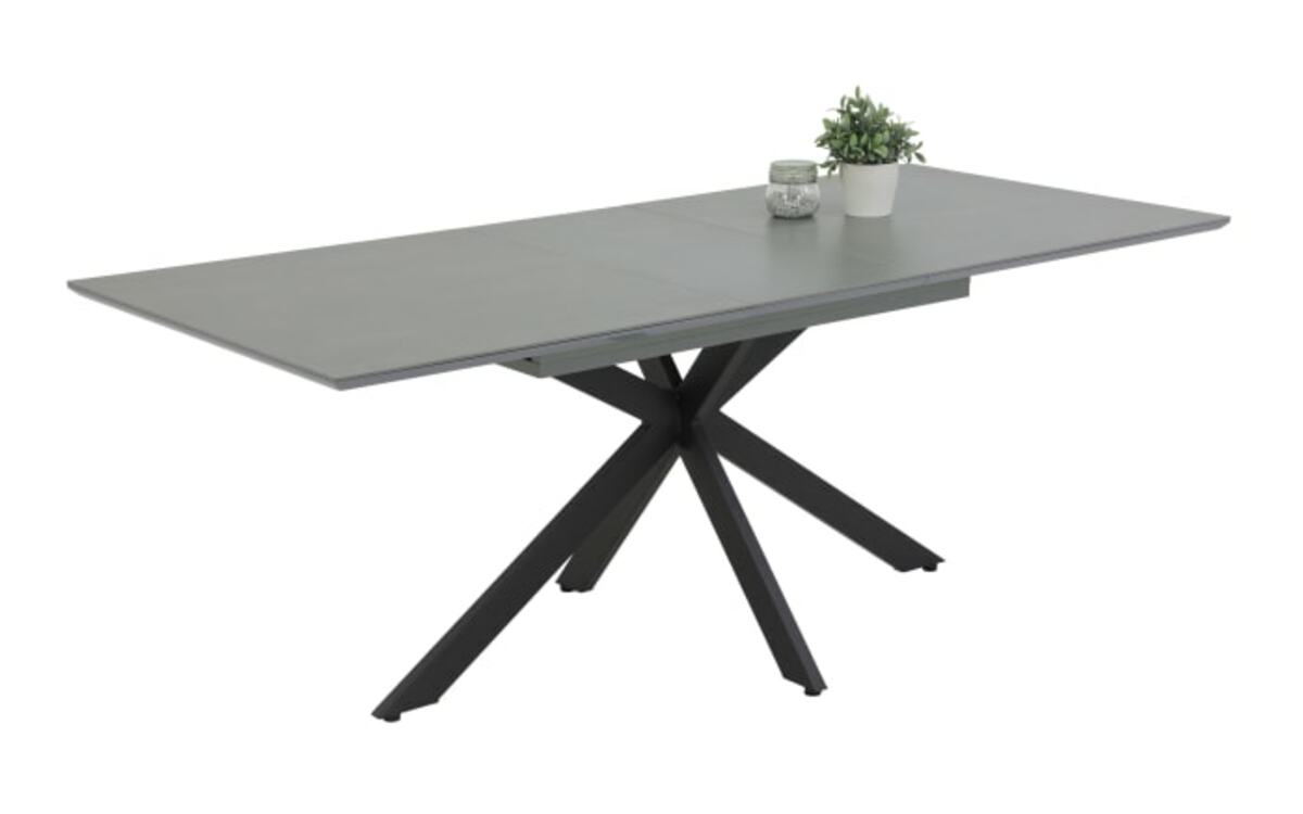 Bild 4 von Esstisch Chiara T, Marmor Nachbildung, grau, inkl. Synchronauszug