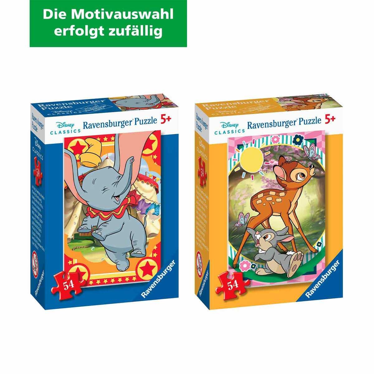 Bild 1 von Ravensburger Mini-Puzzle Disney Animals 54 Teile (Motivauswahl erfolgt zufällig)