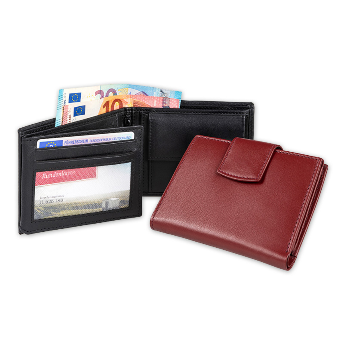 Bild 1 von Ladylife/Luigi Lamberto Leder-Geldbörse