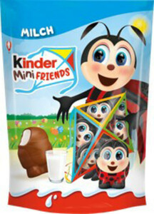 Ferrero Kinder Mini Friends Milch 122G