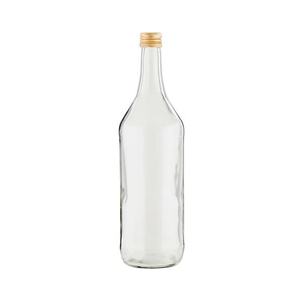 Bild 1 von Glasflasche mit Schraubdeckel, 1 Liter