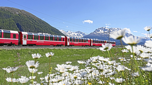 Graubünden - Die schönsten Zugstrecken der Schweiz inkl. Bernina und Glacier Express